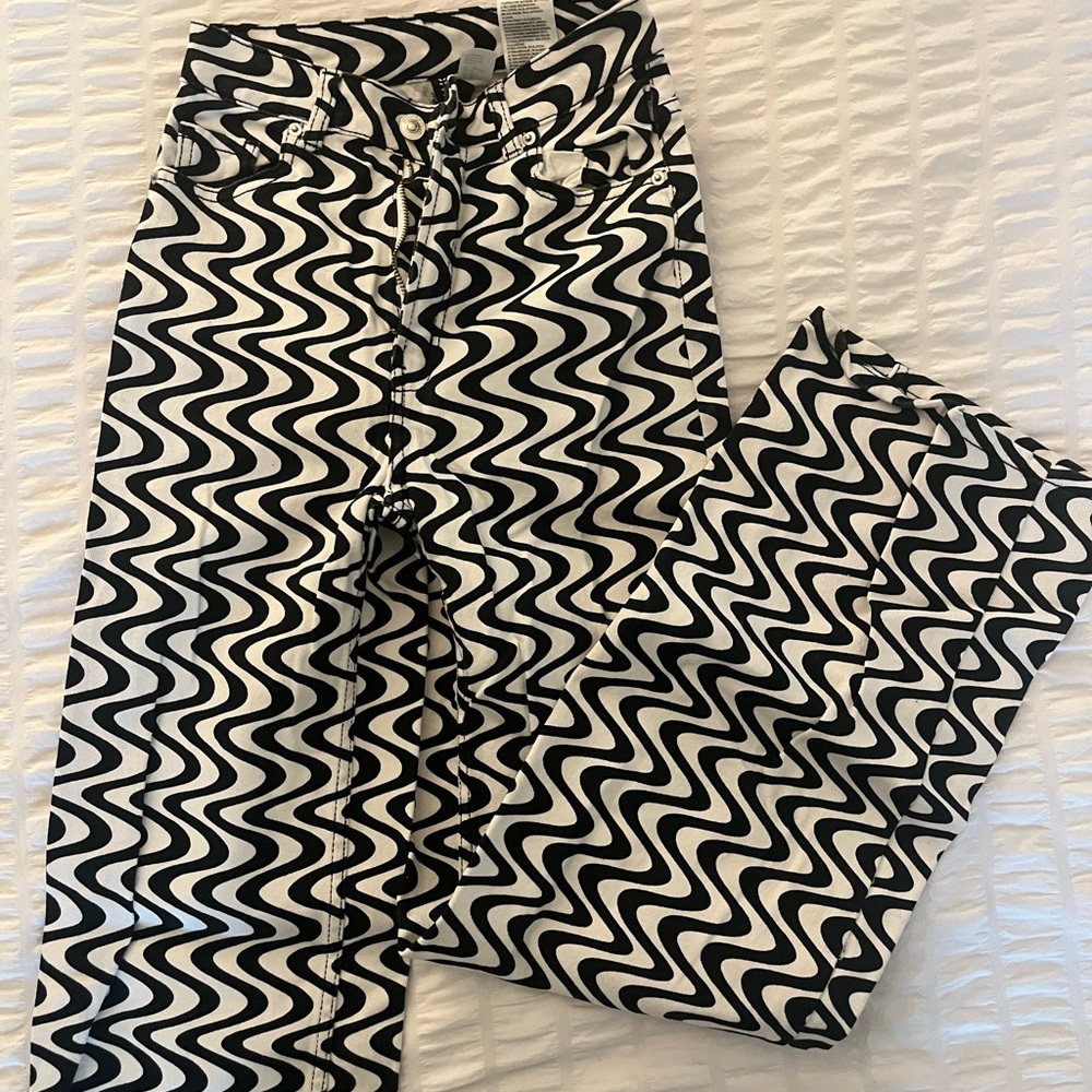 Patterned Jeans